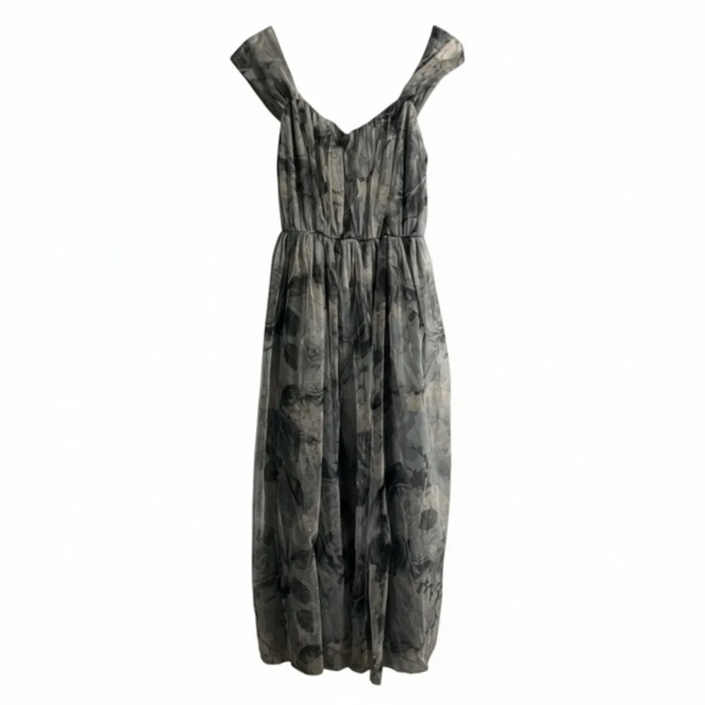 Candie's Dresses | Candies Candalite Petite Blue Midi Dress Casual Summer Everyday Womens Ps | Color: Gray | Size: Ps | Johnnylopez847's Closet
